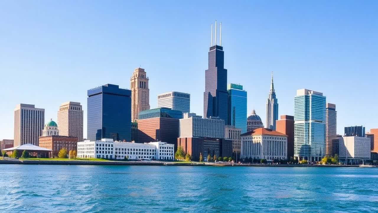 Cleveland commercial district