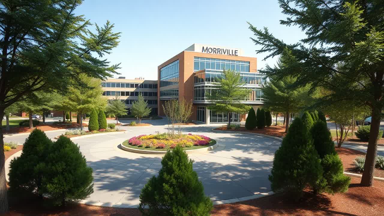 Morrisville commercial district