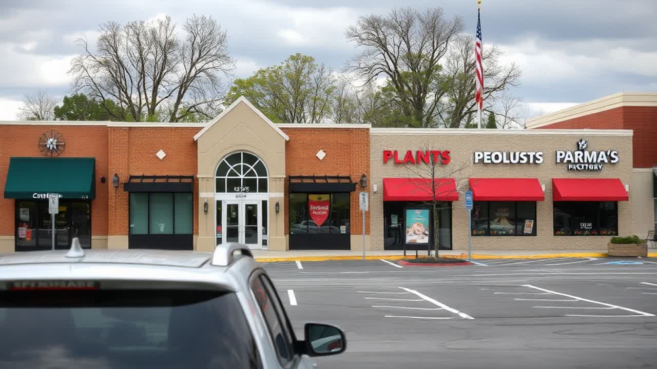 Parma commercial district