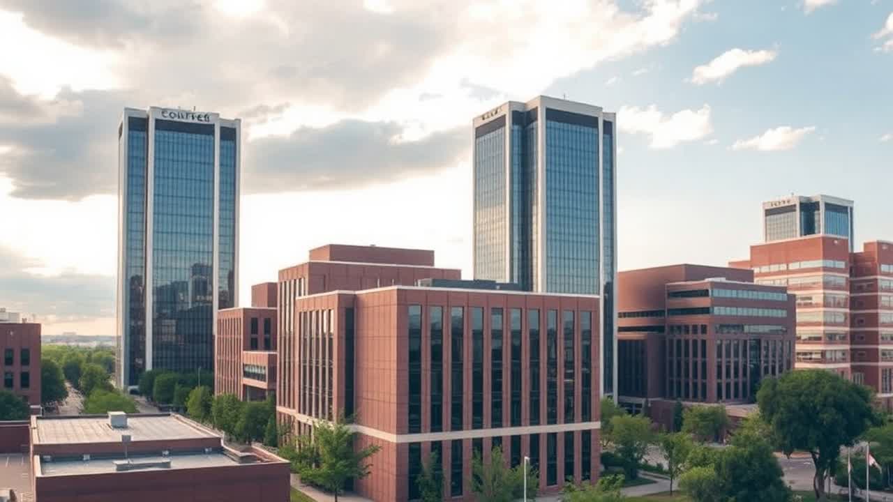 Southfield commercial district