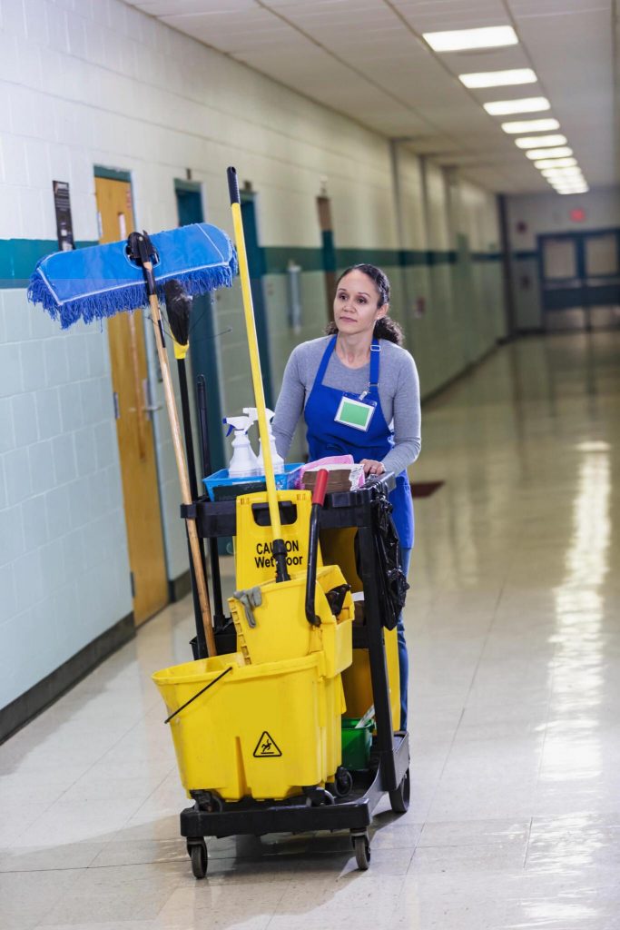 School cleaning